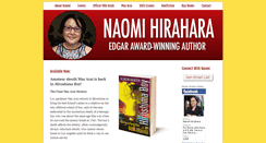 Desktop Screenshot of naomihirahara.com